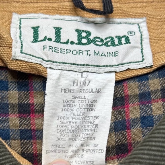 âď¸SOLDâď¸Vintage LL Bean Field Coat - Picture 3 of 7